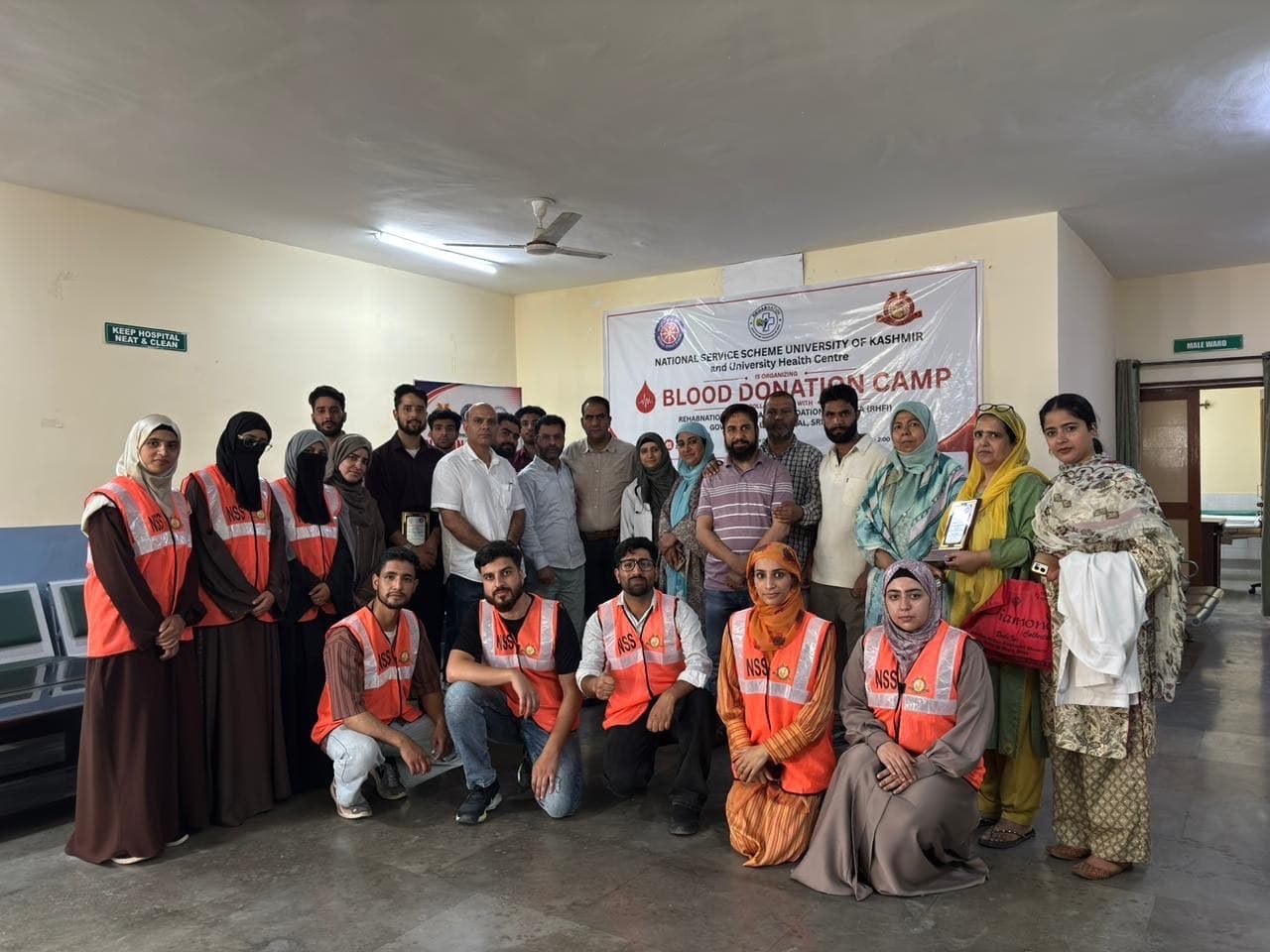 Volunteer team group photo